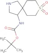 tert-Butyl N-{8,8-dioxo-8λ6-thia-2-azaspiro[4.5]decan-4-yl}carbamate