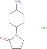 1-(4-Aminocyclohexyl)pyrrolidin-2-one hydrochloride