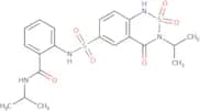 N-(Propan-2-yl)-2-[2,2,4-trioxo-3-(propan-2-yl)-3,4-dihydro-1H-2λ6,1,3-benzothiadiazine-6-sulfonam…