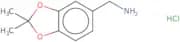 1-(2,2-Dimethyl-1,3-dioxaindan-5-yl)methanamine hydrochloride