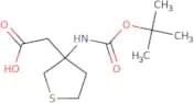 2-(3-{[(tert-Butoxy)carbonyl]amino}thiolan-3-yl)acetic acid