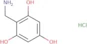 2-(Aminomethyl)benzene-1,3,5-triol hydrochloride