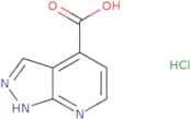 1H-Pyrazolo[3,4-b]pyridine-4-carboxylic acid hydrochloride