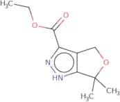 Ethyl 6,6-dimethyl-1H,4H,6H-furo[3,4-c]pyrazole-3-carboxylate