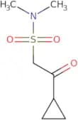 2-Cyclopropyl-N,N-dimethyl-2-oxoethane-1-sulfonamide