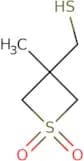 3-Methyl-3-(sulfanylmethyl)-1λ⁶-thietane-1,1-dione
