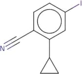 2-Cyclopropyl-4-iodobenzonitrile