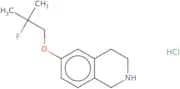 6-(2-Fluoro-2-methylpropoxy)-1,2,3,4-tetrahydroisoquinoline hydrochloride