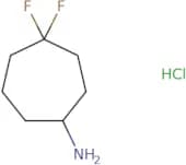 4,4-Difluorocycloheptan-1-amine hydrochloride