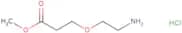 Methyl 3-(2-aminoethoxy)propanoate hydrochloride