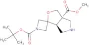 rac-1-tert-Butyl 3'A-methyl (3'aR,6'aR)-hexahydrospiro[azetidine-3,1'-furo[3,4-c]pyrrole]-1,3'A-di…