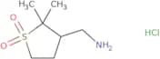 3-(Aminomethyl)-2,2-dimethyl-1λ⁶-thiolane-1,1-dione hydrochloride