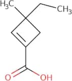 3-Ethyl-3-methylcyclobut-1-ene-1-carboxylic acid