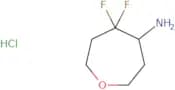 5,5-Difluorooxepan-4-amine hydrochloride