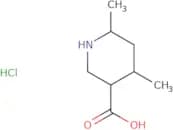 4,6-Dimethylpiperidine-3-carboxylic acid hydrochloride