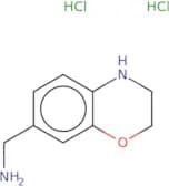 3,4-Dihydro-2H-1,4-benzoxazin-7-yl)methanamine dihydrochloride