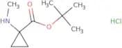 tert-Butyl 1-(methylamino)cyclopropane-1-carboxylate hydrochloride