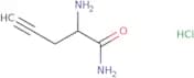 2-Aminopent-4-ynamide hydrochloride