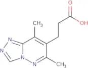 3-(6,8-Dimethyl-[1,2,4]triazolo[4,3-b]pyridazin-7-yl)-propionic acid