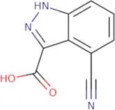 4-Cyano-1H-indazole-3-carboxylic acid