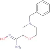 4-Benzyl-N'-hydroxymorpholine-2-carboximidamide