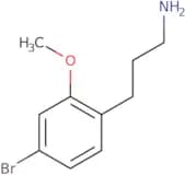 3-(4-Bromo-2-methoxyphenyl)propan-1-amine