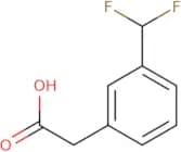2-[3-(Difluoromethyl)phenyl]acetic acid
