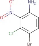 4-Bromo-3-chloro-2-nitroaniline