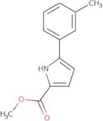 Methyl 5-(3-methylphenyl)-1H-pyrrole-2-carboxylate