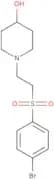 1-[2-(4-Bromobenzenesulfonyl)ethyl]piperidin-4-ol