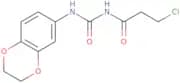 3-(3-Chloropropanoyl)-1-(2,3-dihydro-1,4-benzodioxin-6-yl)urea