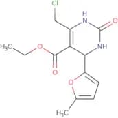 Ethyl 6-(chloromethyl)-4-(5-methylfuran-2-yl)-2-oxo-1,2,3,4-tetrahydropyrimidine-5-carboxylate