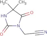 2-(4,4-Dimethyl-2,5-dioxoimidazolidin-1-yl)acetonitrile