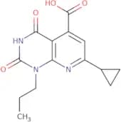7-Cyclopropyl-2,4-dioxo-1-propyl-1H,2H,3H,4H-pyrido[2,3-d]pyrimidine-5-carboxylic acid