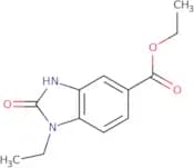 Ethyl 1-ethyl-2-oxo-2,3-dihydro-1H-1,3-benzodiazole-5-carboxylate