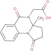 2-{3a-Methyl-1,5-dioxo-1H,2H,3H,3aH,4H,5H-pyrrolo[1,2-a]quinazolin-4-yl}acetic acid
