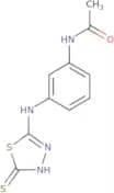 N-{3-[(5-Sulfanyl-1,3,4-thiadiazol-2-yl)amino]phenyl}acetamide