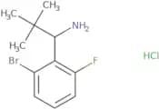 (S)-1-(2-Bromo-6-fluorophenyl)-2,2-dimethylpropan-1-amine hydrochloride