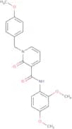 N-(2,4-Dimethoxyphenyl)-1-(4-methoxybenzyl)-2-oxo-1,2-dihydro-3-pyridinecarboxamide