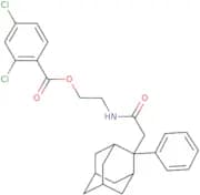 2-{[2-(2-Phenyl-2-adamantyl)acetyl]amino}ethyl 2,4-dichlorobenzenecarboxylate