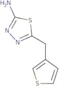 5-(Thiophen-3-ylmethyl)-1,3,4-thiadiazol-2-amine