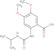4,5-Dimethoxy-2-{[(propan-2-yl)carbamoyl]amino}benzoic acid