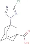 3-(3-Chloro-1H-1,2,4-triazol-1-yl)adamantane-1-carboxylic acid