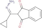 2-(cyclopropylcarbonyl)indane-1,3-dione, hydrazone