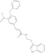 N-(2-indol-3-ylethyl)-3-(3-nitro-4-(2-pyridylthio)phenyl)prop-2-enamide