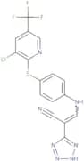 2-(2H-2,3,4,5-tetraazolyl)-3-((4-(3-chloro-5-(trifluoromethyl)(2-pyridylthio))phenyl)amino)prop-2-…
