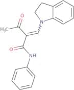 2-acetyl-3-indolinyl-N-phenylprop-2-enamide