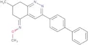 azamethoxy(7-methyl-3-(4-phenylphenyl)(6,7,8-trihydrocinnolin-5-ylidene))methane