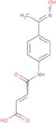 3-(N-(4-((hydroxyimino)ethyl)phenyl)carbamoyl)prop-2-enoic acid
