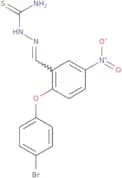 amino((1-aza-2-(2-(4-bromophenoxy)-5-nitrophenyl)vinyl)amino)methane-1-thione